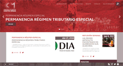 Desktop Screenshot of colombiasinminas.org