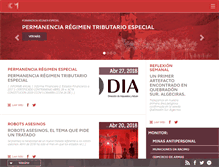 Tablet Screenshot of colombiasinminas.org